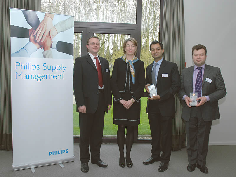 JLC Nicekl Alloys recieves the Global Supplier Award - Breakthrough for Joint Development and Technical Breakthroughs through considerable investments in business with Philips given By Royal Philips Electronics, Netherlands